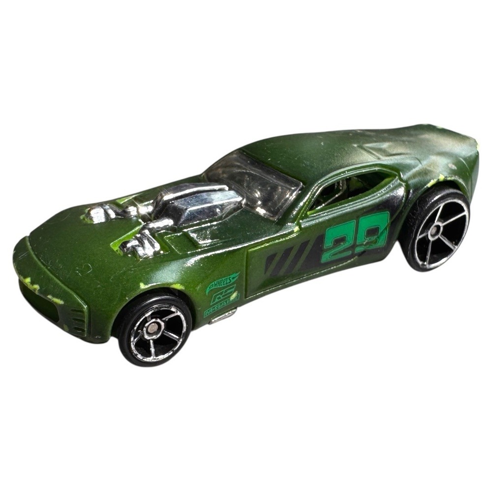 Hot Wheels Nitto Doorslammer 20 RCβ Racer Green Diecast Car Mattel 2011 P2651